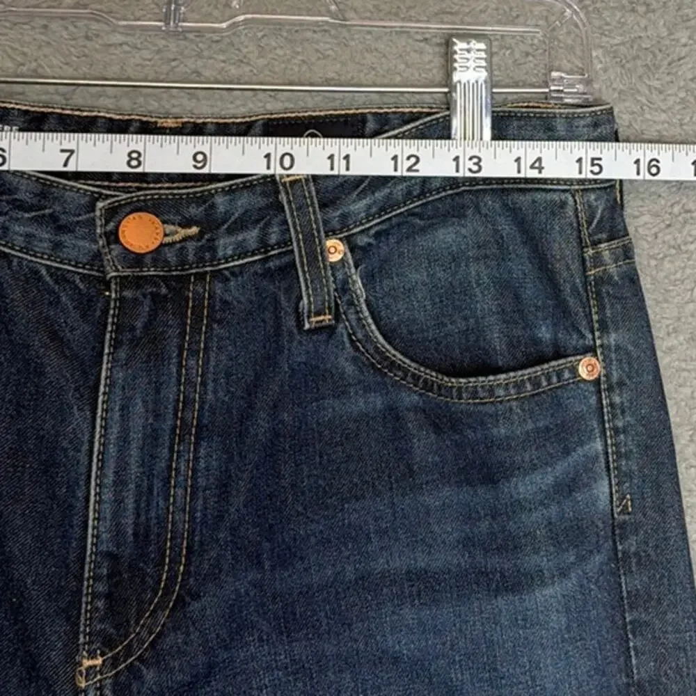 AG Phoebe Vintage High Rise Tapered Jeans 100% Cotton Medium Wash 28R Mom Jeans